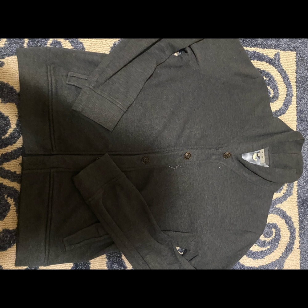 Men’s | Cardigan Sweater | Size: 4 | Color: Gray